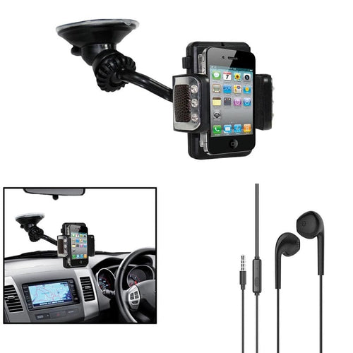 აქცია - მობილურის სამაგრი FLY S2081W და ყურსასმენი Celebrat G12