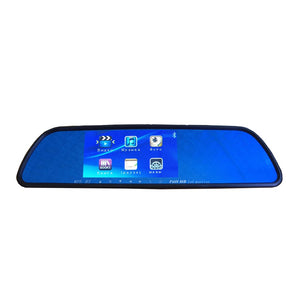 ავტომობილის სარკე მონიტორი CarPro CP4.3 Touchscreen (Bluetooth; TF Card; USB და საჩუქარი)