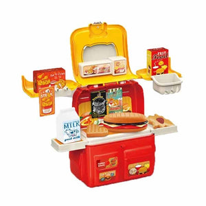 საბავშვო სამზარეულოს კომპლექტი Family Hamburger 37PCS