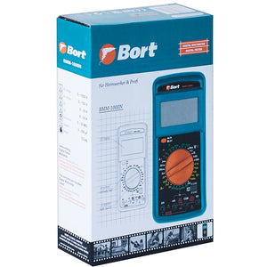 ციფრული მულტიმეტრი BORT BMM-1000N