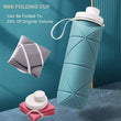 სილიკონის კეცვადი ბოთლი Mini Folding Bottle 600ML