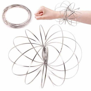 ჯადოსნური მაგნიტური ჯაჭვი 2 ცალი Magic Ring Decorative Tactile Pun