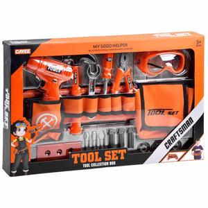 ბავშვის ხელსაწყოების სათამაშო ნაკრები Craftsman Tool Set