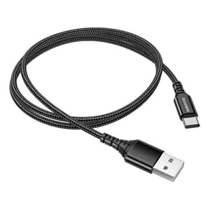 მობილურის USB კაბელი Borofone X54 Black