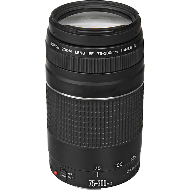 ობიექტივი Canon EF 75-300mm f/4-5.6 III black