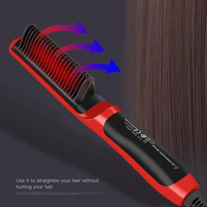 ტურმალინის კერამიკული თმის და წვერის სავარცხელი Brawn BR-888