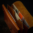 ხელნაკეთი ნატურალური ტყავის საფულე Hogy HG-63 Handmade Leather Wallet