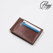 ხელნაკეთი ნატურალური ტყავის საფულე Hogy HG-71 Handmade Leather Wallet