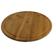 ნამცხვრის სადგამი მინის საფარობლით Butter Plate With Bamboo Tray