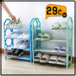 4 დონიანი ფეხსაცმელების ორგანაიზერი WIDENY Shoe Rack