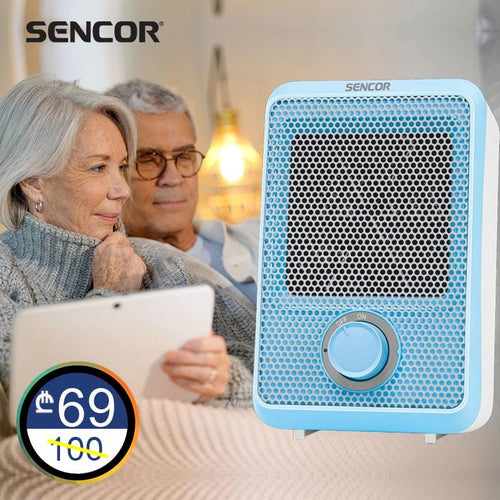 გამათბობელი 600W Sencor SFH 6010BL Blue