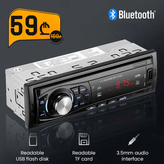 Bluetooth მაგნიტოფონი დისტანციური მართვით და ნათებით JSD-520 UCO