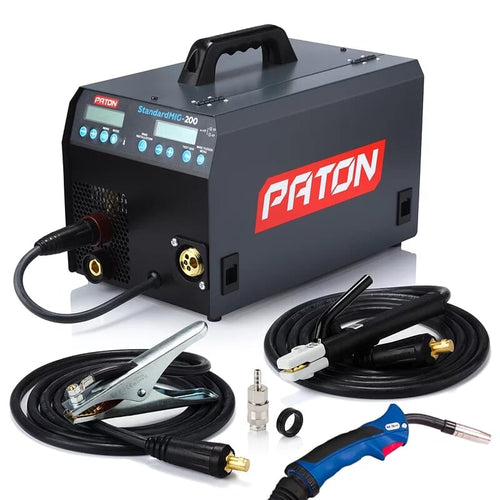 კემპი ციფრული ნახევრად ავტომატური ინვერტორი სერია Paton StandardMIG-200, Ukraine
