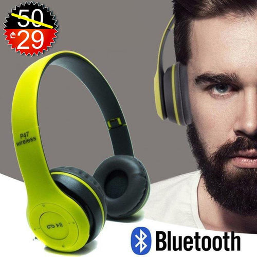 Bluetooth ყურსასმენი P47 Green UCO