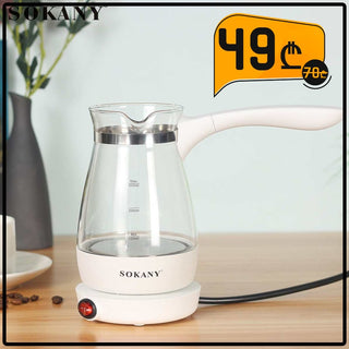 ყავის მადუღარა Sokany YLW-607