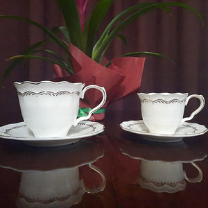 ჩაის და ყავის სერვიზი ტორტის თეფშებით 36 ნაჭ. Enis Imperial