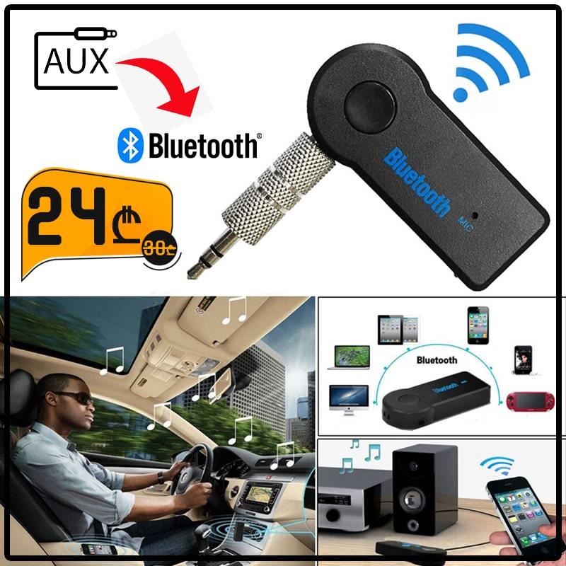 AUX-დან Bluetooth მიმღები Car Bluetooth Music Receiver BT-350 UCO