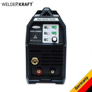 შედუღების და კემპის აპარატი (სვარკა და კემპი) WELDER KRAFT WDK-250MIG, Germany