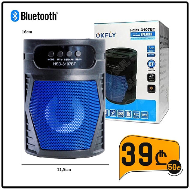 Bluetooth დინამიკი OKFLY HSD-3107BT UCO