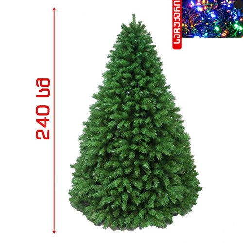 ნაძვის ხე 240 სმ - მწვანე BJ33 Spoly