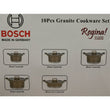 გრანიტის ქვაბების ნაკრები Bosch PCS-5-Brown
