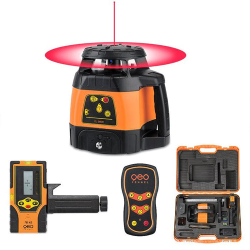 როტაციული ლაზერი GEO FENNEL FLG 245HV (LC3R)+FR45 (RED)