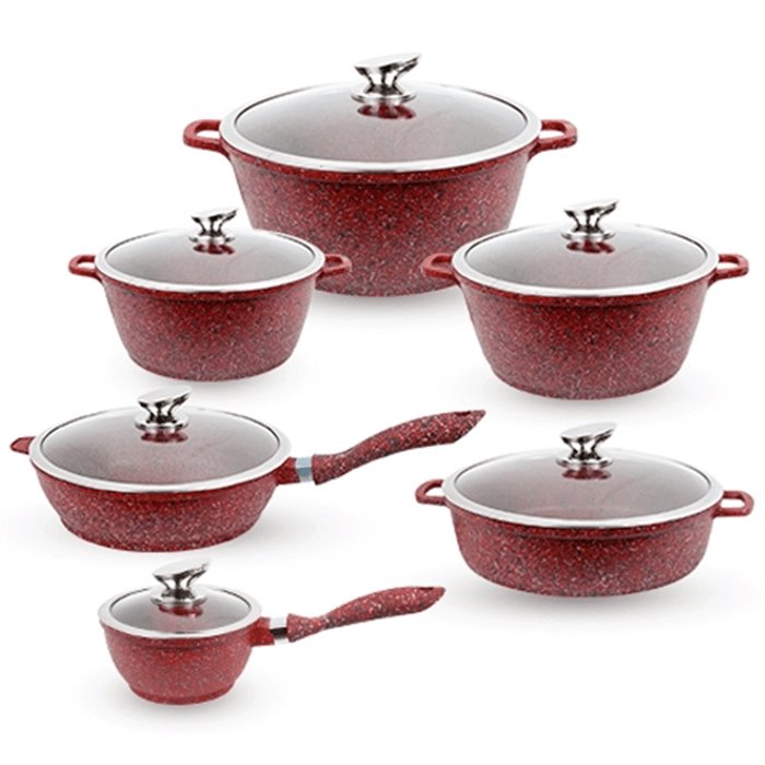 EUROLUX Teflon pan set – ყიდვა ყველაზე იაფად ან განვადებით